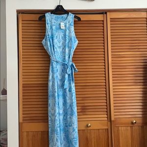 J. McLaughlin tie Maxi dress NWT